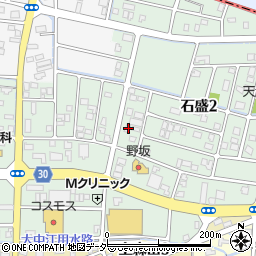 福井県福井市石盛2丁目1321周辺の地図
