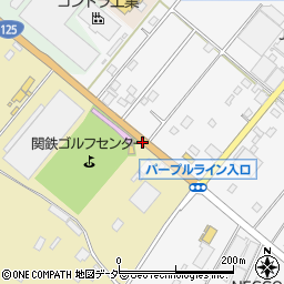関鉄ゴルフ場前周辺の地図
