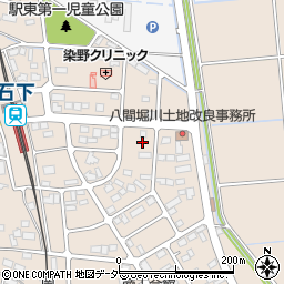 茨城県常総市新石下3607周辺の地図