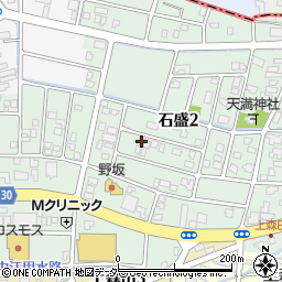 福井県福井市石盛2丁目1505周辺の地図