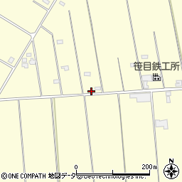 茨城県行方市玉造甲5854周辺の地図