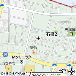福井県福井市石盛2丁目1501周辺の地図