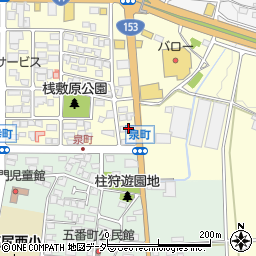 長野県塩尻市大門泉町3-2周辺の地図