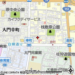 長野県塩尻市大門泉町1-7周辺の地図