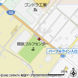 関鉄ゴルフセンター周辺の地図