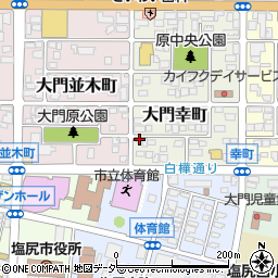 株式会社ミュージックプラザオグチ　ヤマハ塩尻音楽センター周辺の地図
