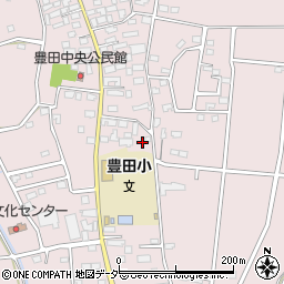 茨城県常総市豊田2242周辺の地図