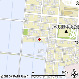 福井県福井市つくし野3丁目610周辺の地図