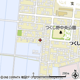 福井県福井市つくし野3丁目613周辺の地図