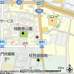 長野県塩尻市大門泉町3-4周辺の地図
