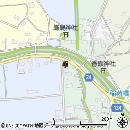 茨城県常総市栗山新田360周辺の地図