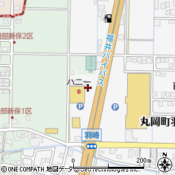 三丹　丸岡店周辺の地図