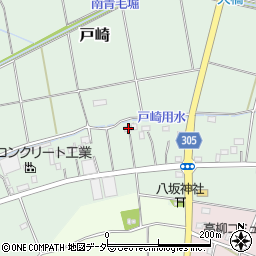 埼玉県加須市戸崎112周辺の地図