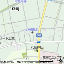 埼玉県加須市戸崎109周辺の地図