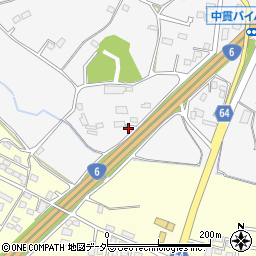 茨城県土浦市中貫1368周辺の地図