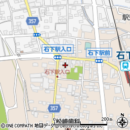 茨城県常総市新石下215周辺の地図