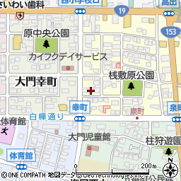 長野県塩尻市大門泉町6-12周辺の地図