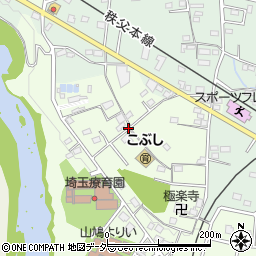 埼玉県大里郡寄居町藤田周辺の地図