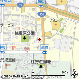 長野県塩尻市大門泉町3-7周辺の地図