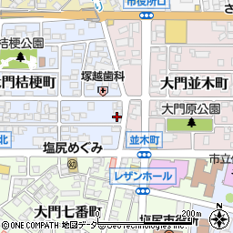 ＡＳＡ塩尻中央竹下新聞店周辺の地図