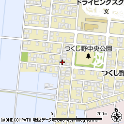 福井県福井市つくし野3丁目309周辺の地図