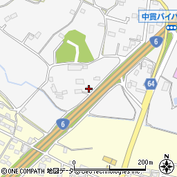 茨城県土浦市中貫1375周辺の地図