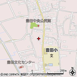 茨城県常総市豊田1960周辺の地図