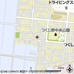 福井県福井市つくし野3丁目514周辺の地図