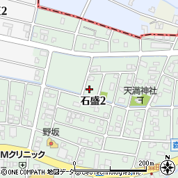 福井県福井市石盛2丁目910周辺の地図