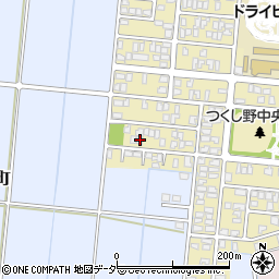 福井県福井市つくし野3丁目523周辺の地図