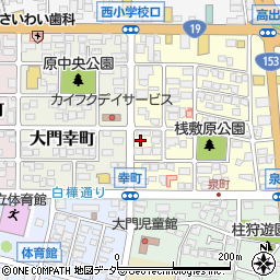 長野県塩尻市大門泉町6-3周辺の地図