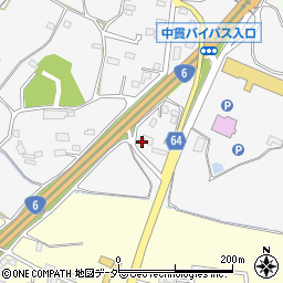 茨城県土浦市中貫1398周辺の地図