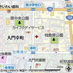長野県塩尻市大門泉町6-5周辺の地図