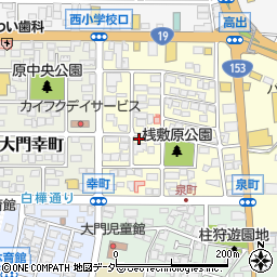 長野県塩尻市大門泉町5-3周辺の地図
