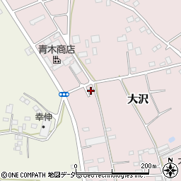 茨城県常総市大沢1944-18周辺の地図