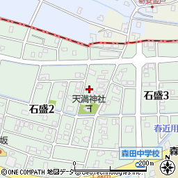 福井県福井市石盛2丁目1230周辺の地図