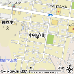 茨城県土浦市中神立町11周辺の地図