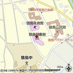 坂東市立資料館周辺の地図