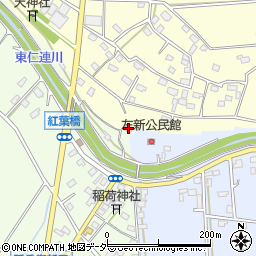 茨城県常総市崎房623周辺の地図