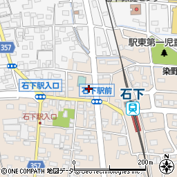 茨城県常総市新石下208周辺の地図