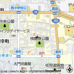 長野県塩尻市大門泉町周辺の地図