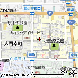 長野県塩尻市大門泉町7-17周辺の地図