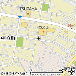 茨城県土浦市中神立町26-21周辺の地図