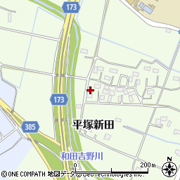 埼玉県熊谷市万吉1277-1周辺の地図