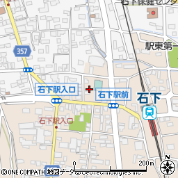 茨城県常総市新石下206周辺の地図
