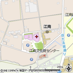 熊谷市立江南図書館周辺の地図