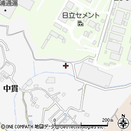 茨城県土浦市中貫2039周辺の地図