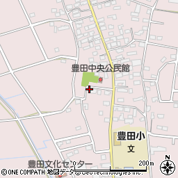 茨城県常総市豊田1416周辺の地図