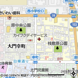 長野県塩尻市大門泉町7-2周辺の地図