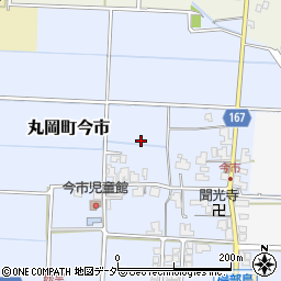 福井県坂井市丸岡町今市周辺の地図